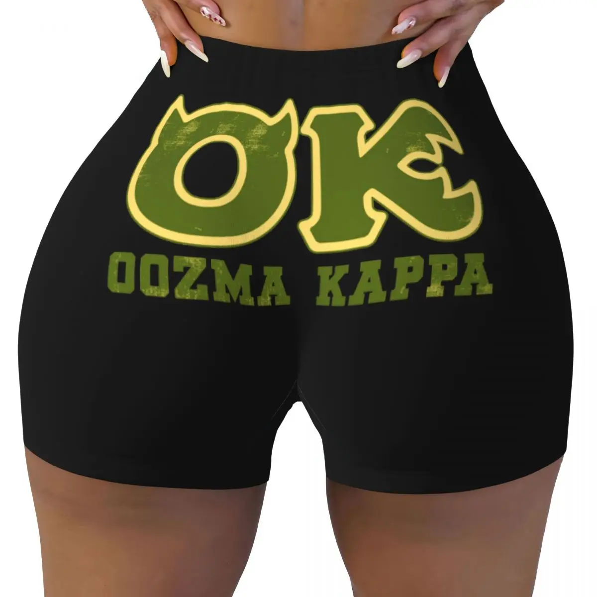 

Custom Monsters University OK Biker Running Gym Shorts for Women Athletic Workout Yoga Shorts