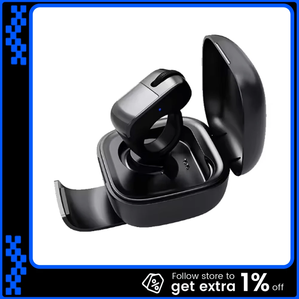 

Ring Mouse Rechargeable Mini Light Weight Bluetooth 2.4g Dual-Mode Wide Compatible Remote Control Selfie Scan Short Video Speech