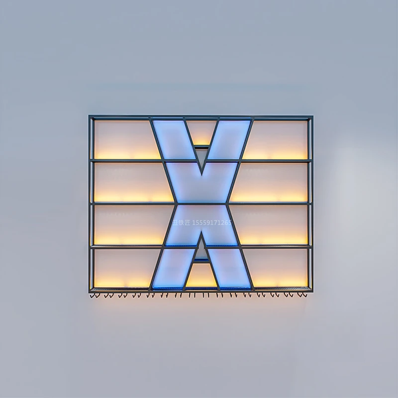 スタンディングデザインワインキャビネットミニマリストヨーロッパの美的ヴィンテージワインキャビネットスタンディング照明付きメタルエスタンテバー装飾