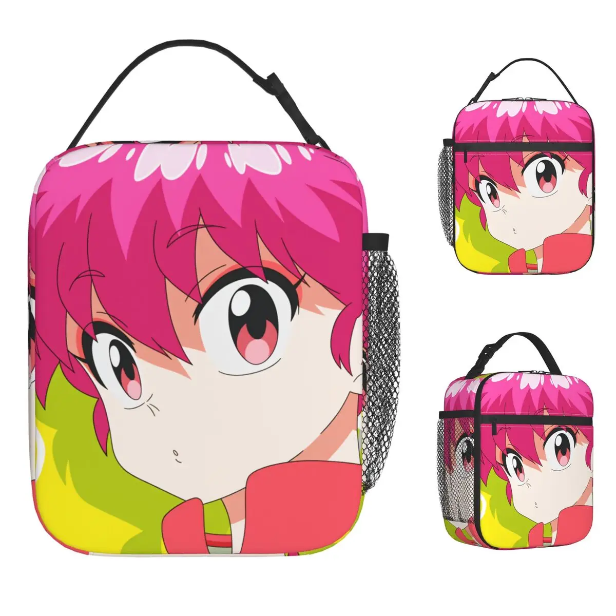 

Сумка-холодильник для обедов по мотивам аниме «Ранма 1/2», портативная, водонепроницаемая, термоизолированная, для школы и отдыха, с возможностью индивидуального заказа
