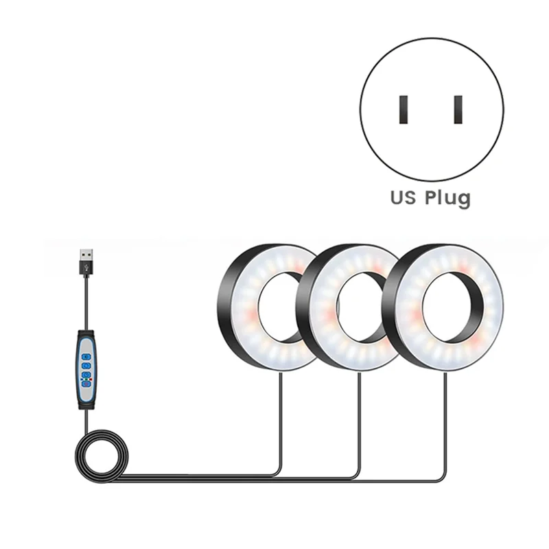Luci di coltivazione per piante da interno, lampada da coltivazione per piante a LED a spettro completo da 144 LED, lampada da coltivazione sotto l'armadio da 5 V/3 A - [Qahk]