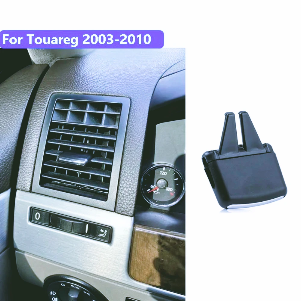 Para VW Touareg 7L6 7LA tablero frontal AC rejilla ventilación ajuste Clip slizante perilla
