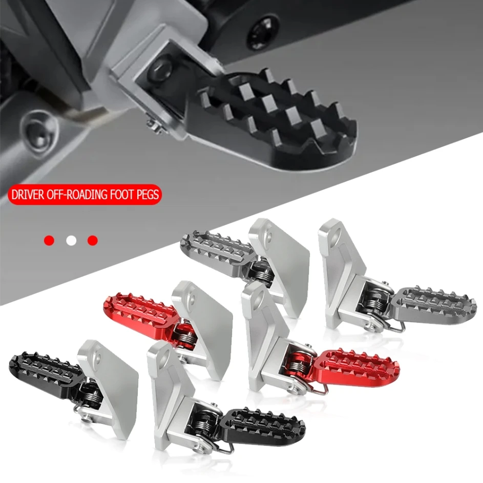 

Motorcycle 2021 FOR Honda X-ADV 750 XADV750 XADV X-ADV750 Rear Pedal Foot Stand Folding Footrests Driver off-roading foot pegs