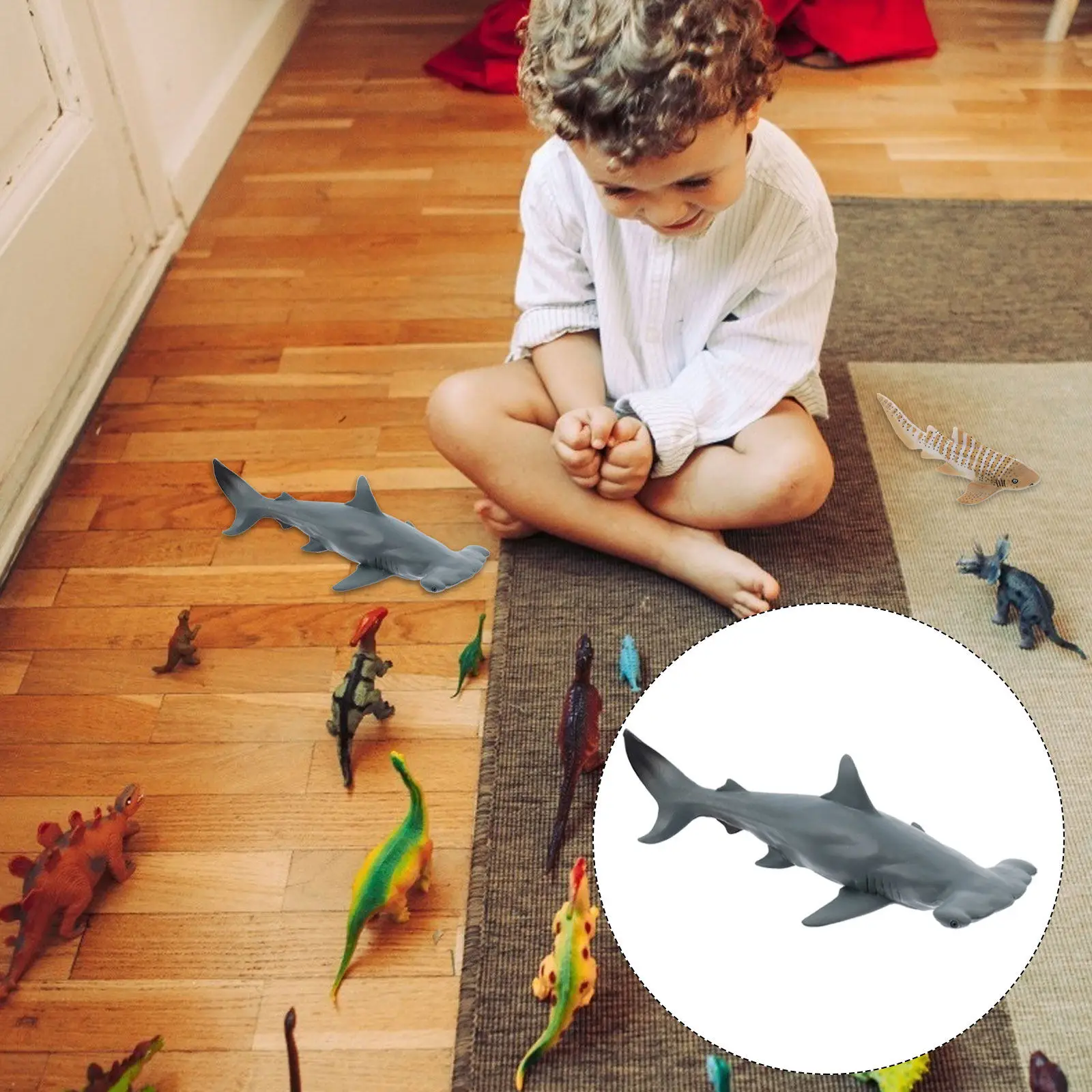 

1Pcs Ocean Animals Simulation Plastic Marine Life Educational Plaything for Kids Imaginative Development