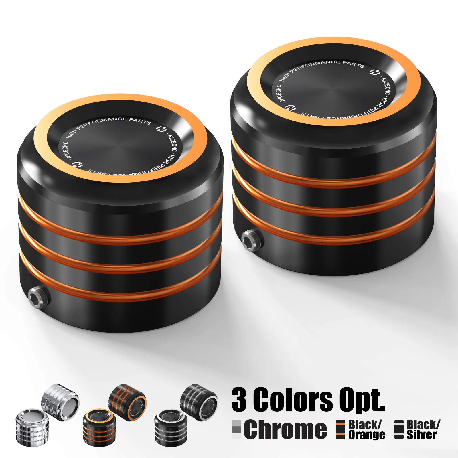 دراجة نارية المحور الأمامي الجوز غطاء يغطي ل هارلي الحديد 883 XL883N سبورتستر 883 منخفضة XL883L 08-22 1200 سوبر منخفضة XL1200T 14-22 #5