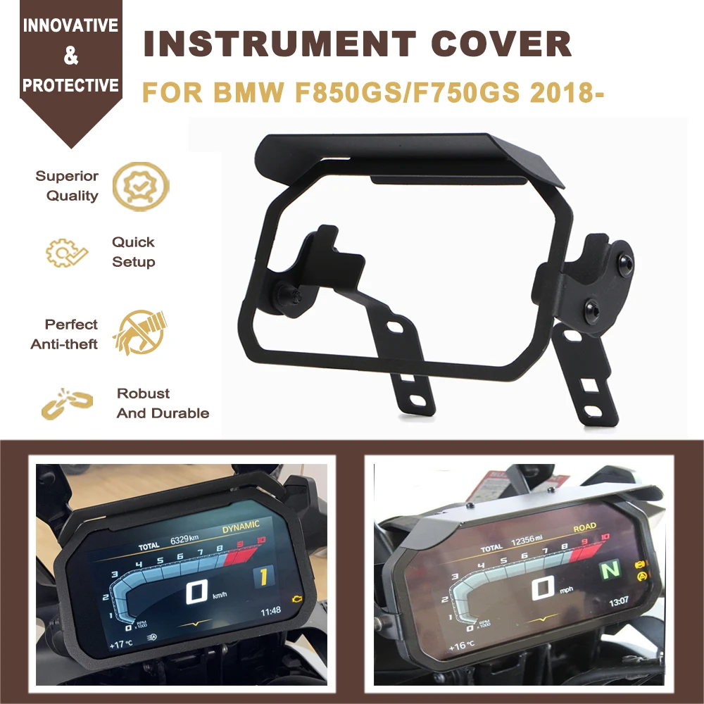 

Motorcycle Meter Frame TFT Theft Screen Cover Instrument Hat Sun Visor Guard Protection For BMW F750GS F850GS F 750 GS 2018-2022