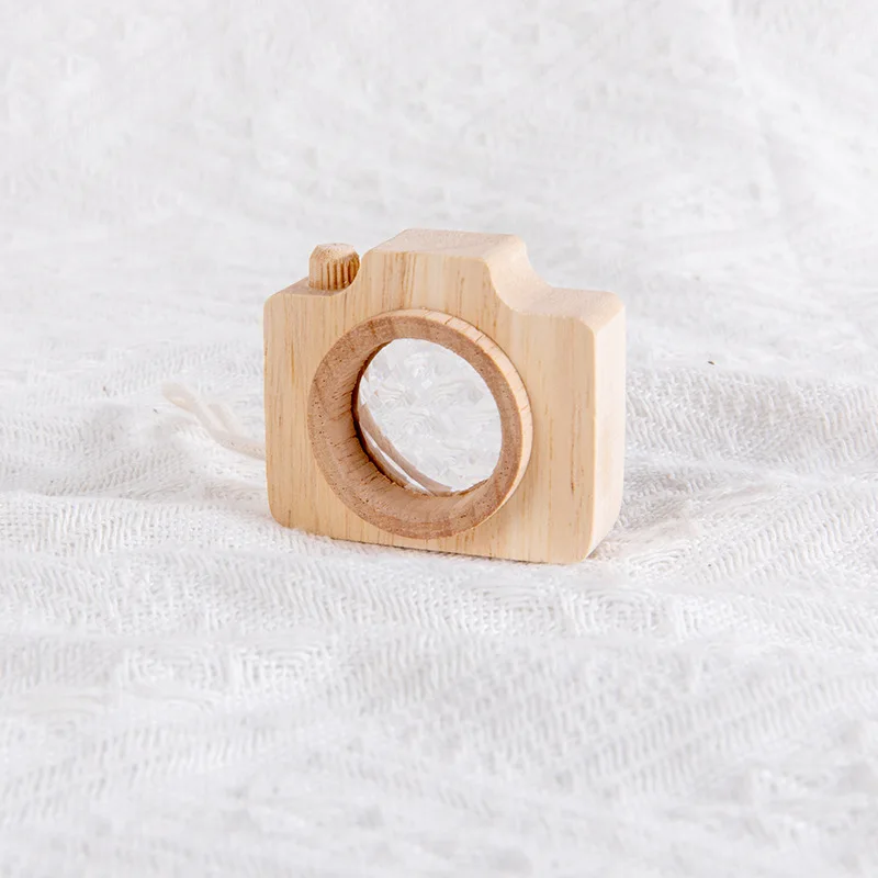

Cute Nordic Hanging Wooden Camera Toys Kids Toy Gift Room Decor Furnishing Articles Wooden Toys For Kid
