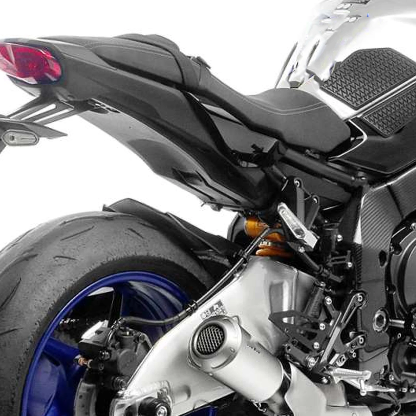 Motorcycle Accessories Rear Tail Long Side Panel Tailgate Side Panel Fairing For Yamaha MT-10 FZ-10 2022-2024 ABS Carbon Fiber