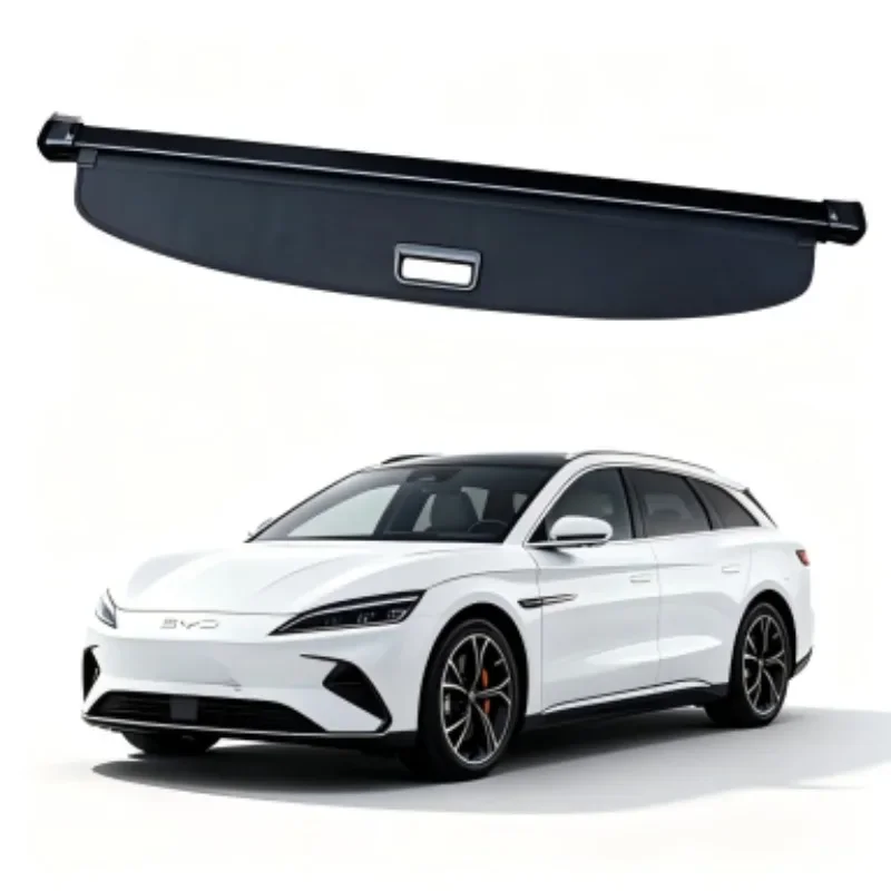 Car Trunk Cargo Cover, Rear Parcel Shelf Shade Shield, Luggage Privacy Blind for BYD Seal DM-i Wagon
