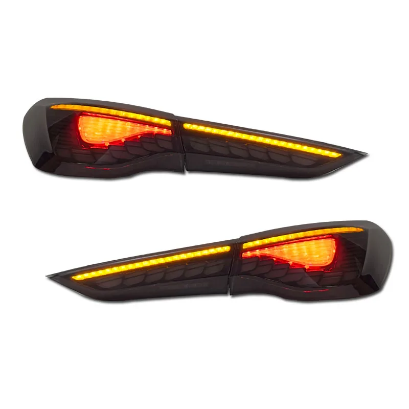 SJC Auto-Auto-Rückleuchten für BMW G82 M4 und G22 4-Serie Coupe Sequential OLED GTS Style Rückleuchten Rückleuchten