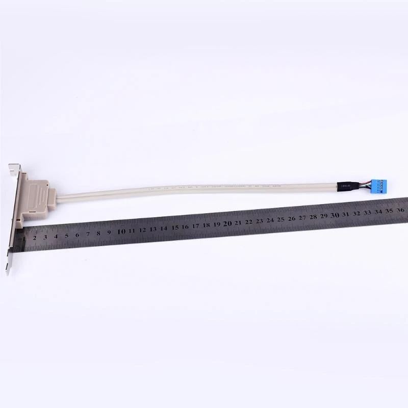  Computer for Case Female Back Panel USB 2.0 9pin Double Copper Wire 0.3 Meters