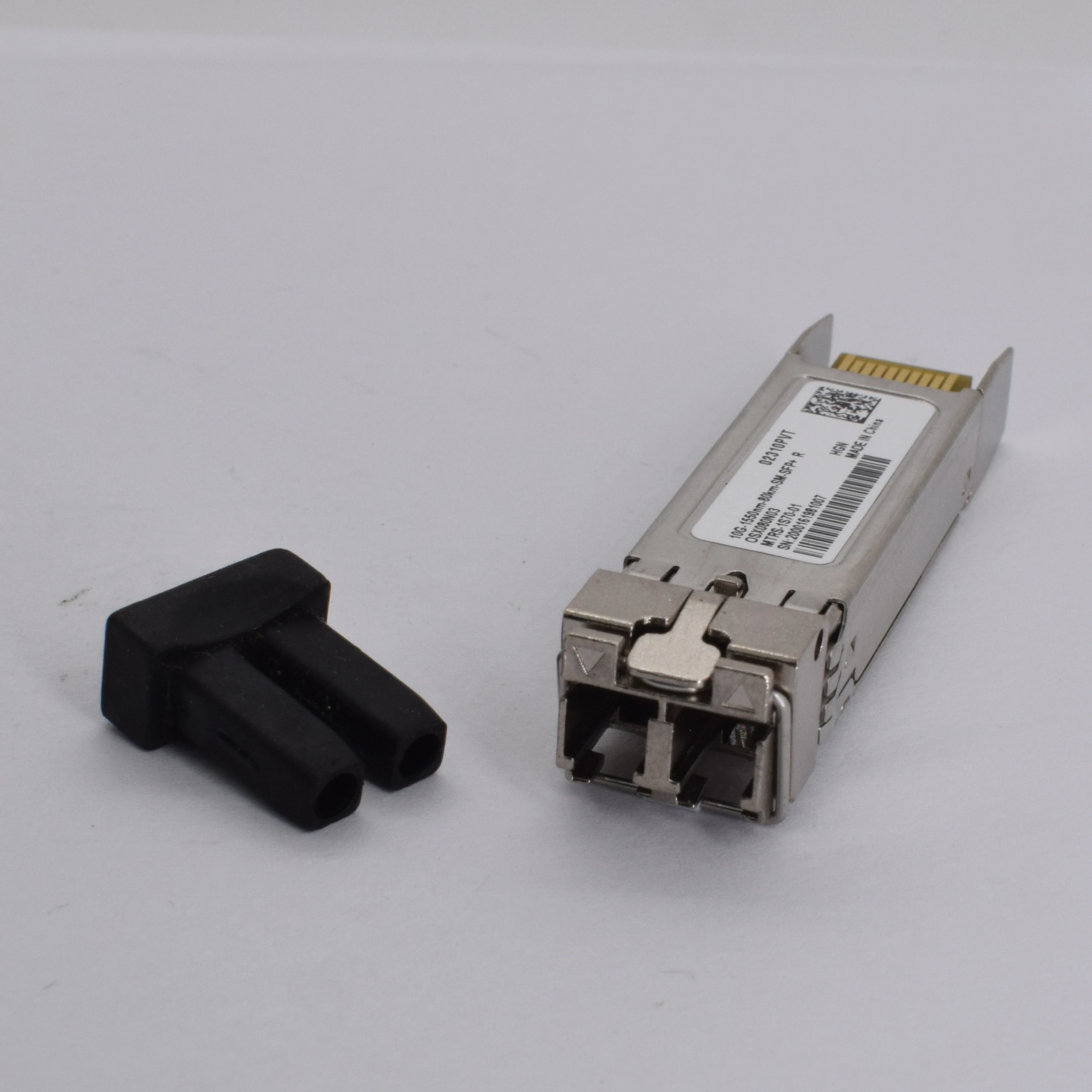 Genuine For Huawei 02310PVT 10G 1550nm 80km SMF SFP+ HNG OSX080N03 MTRS-1S70-01 Duplex LC Transceiver Optical Module