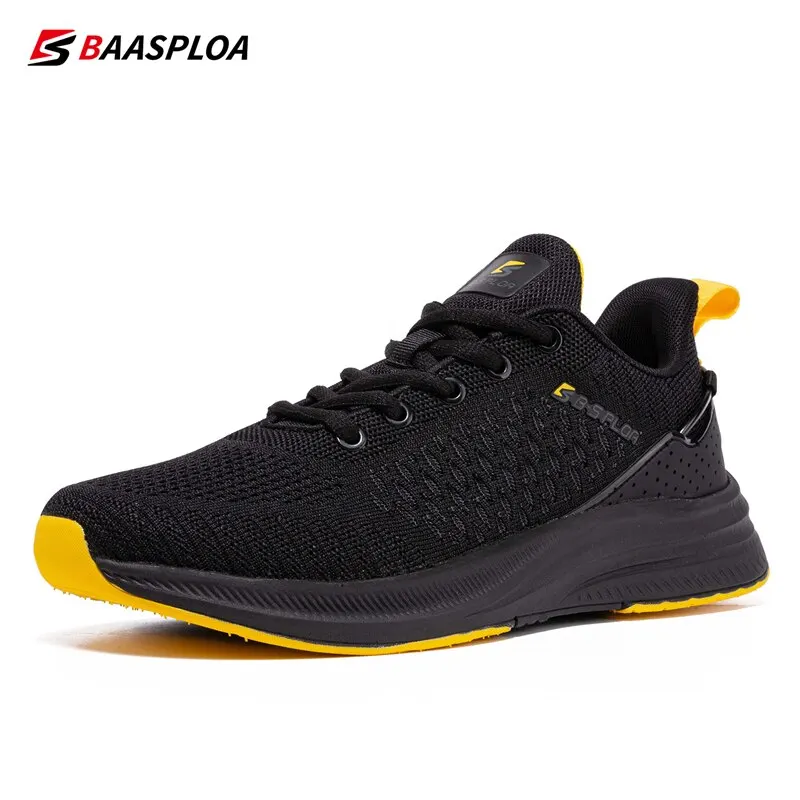 2023 Baasploa męskie buty do biegania lekkie buty sportowe siatkowe oddychające trampki antypoślizgowe Outdoor dla mężczyzn New Arrival