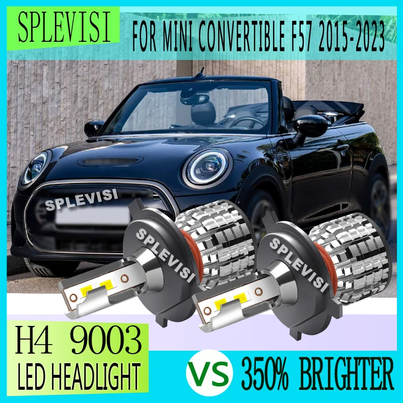 

Fast Installation Safe Night Driving 120W/Bulb LED Car Headlight Bulbs For MINI Convertible F57 2015 2016 2017 2018 2019-2023