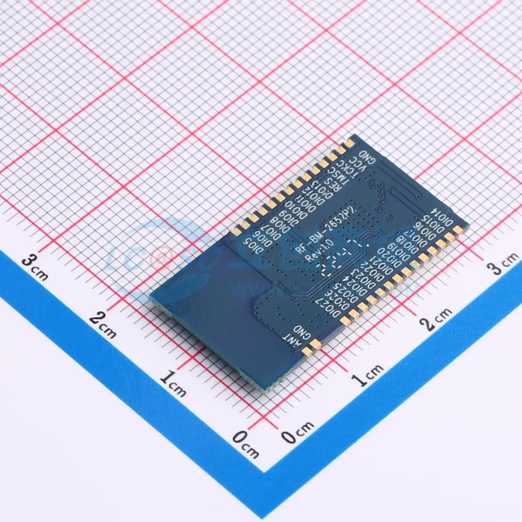 2pcs RF-BM-2652P2I SMD CC2652Pchip I2C I2S ADC SPI GPIO 5.0 Bluetooth Wireless Module for Smart Home System