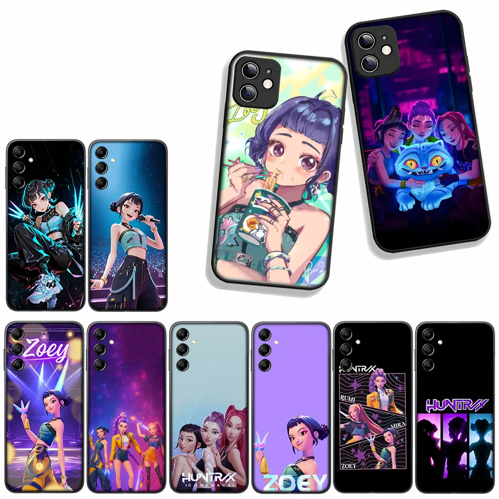 Чехол для Xiaomi Redmi 9A 9C NFC 7A 9T Note 9 8 7 8T 14 Note9 Note8 A5 A4 Чехол для телефона Rumi KPop Zoey Demons Mira Hunters Корпус