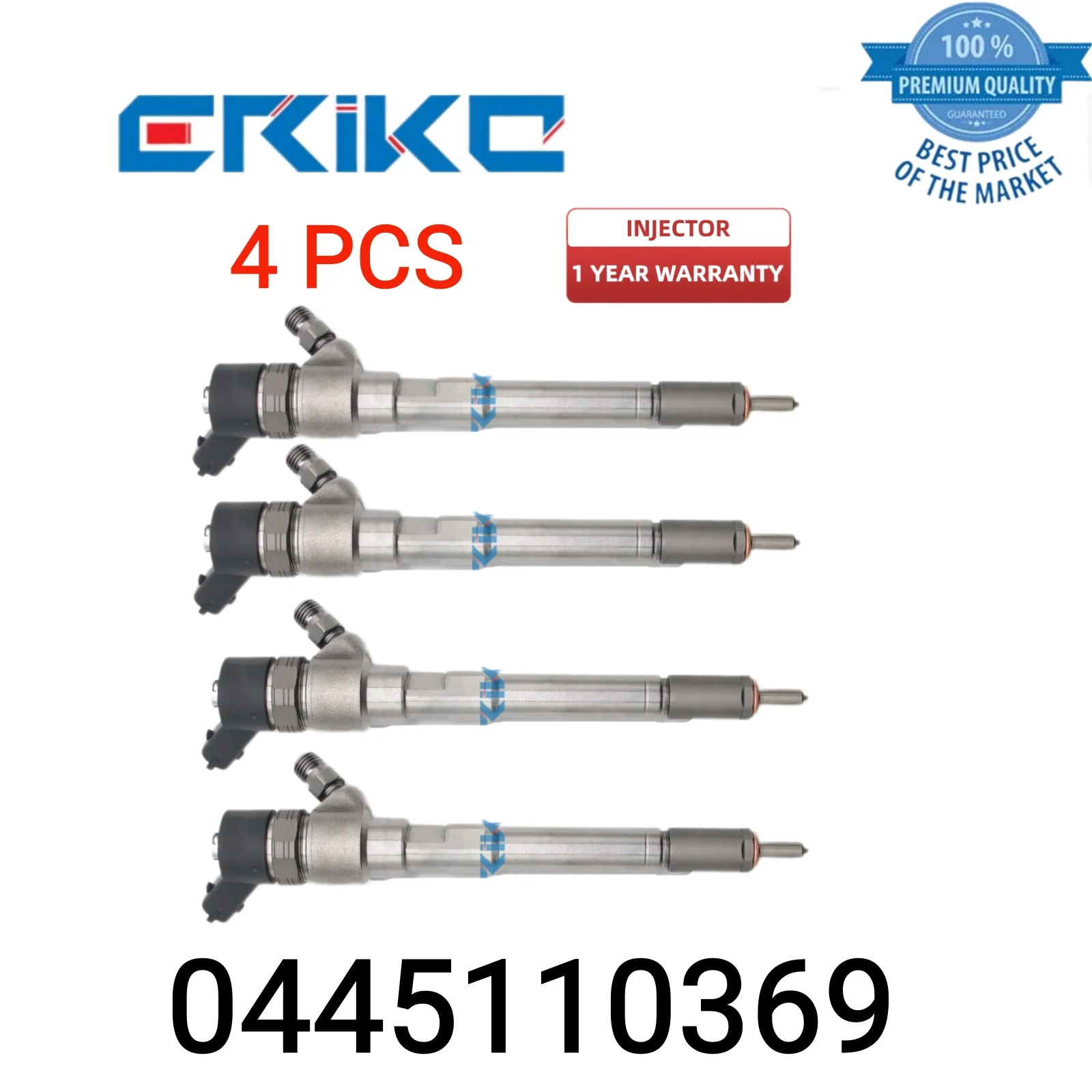 

4 PCS 0445110369 Fuel Injection 0 445 110 369 Common Rail Injector 0445 110 369 Auto Engine Injector