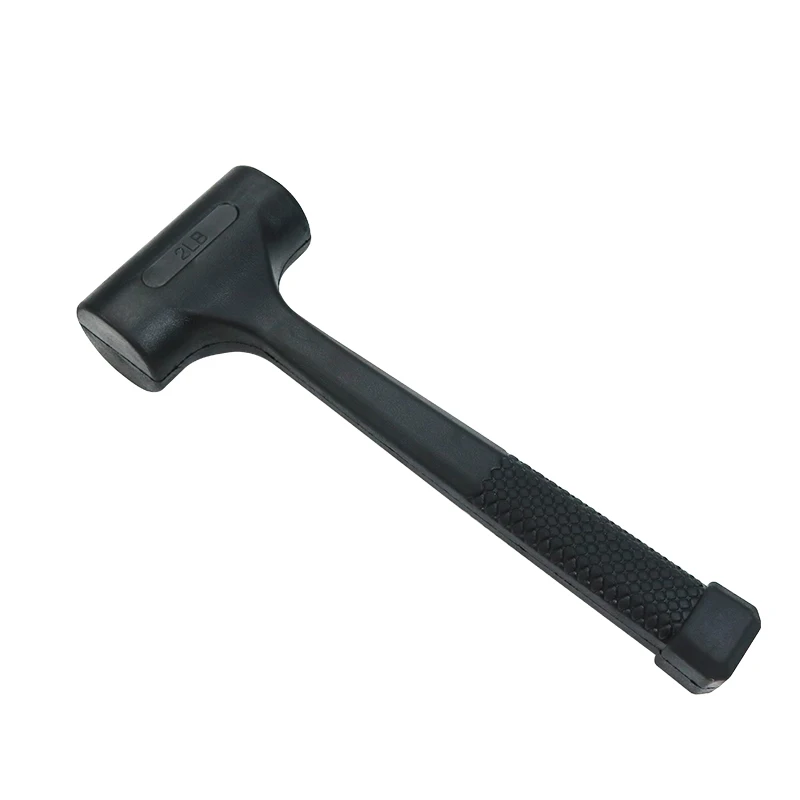 Imagem -05 - Prova de Choque Martelo de Borracha Resistente ao Desgaste Anti-skid Martelo Cabeça Redonda sem Rebote Choque-absorvente Martelo Prático Ferramentas Manuais Peças à