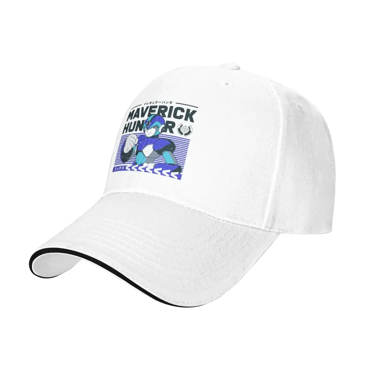 Gorras de béisbol Megaman X Hunter Casquette Casual Mujer Hombre Gorras de verano