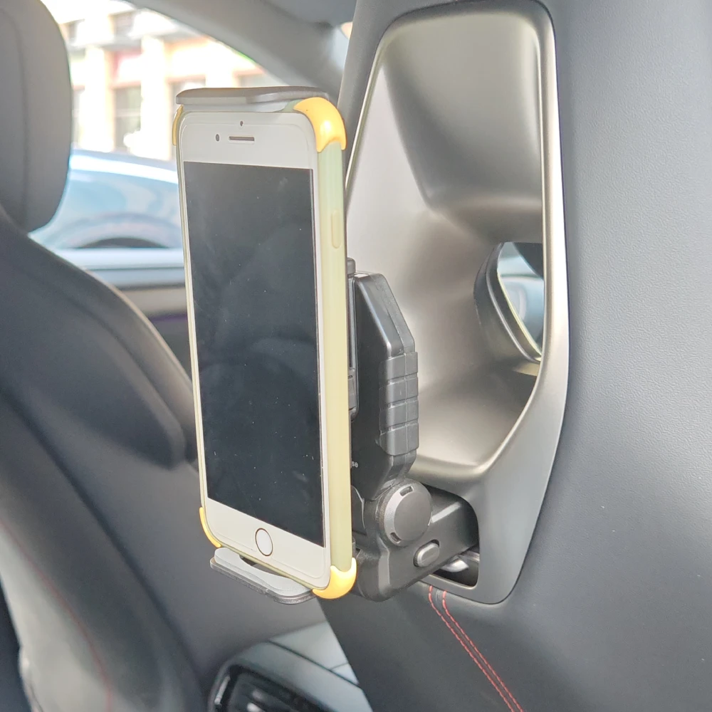 

Автомобильный держатель для телефона, вставка для BMW i5 i7 IX 740 5 серии 2023-2026, кронштейн на заднее сиденье для IPAD, поддержка Xiaomi YU7 SU7 Ultra