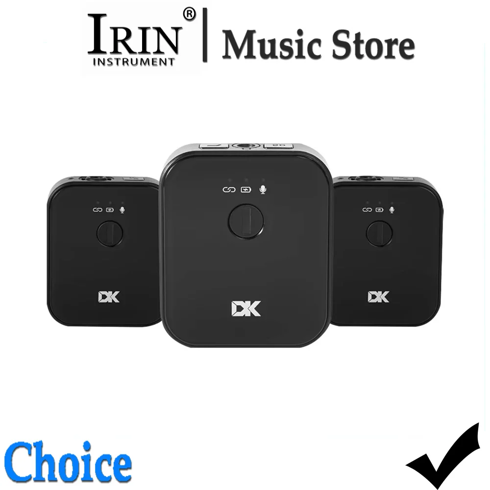 MP-9 Lavalier Wireless Microphone Intelligent Noise Reduction Lavalier Smart Wireless Microphone for Program Recording Interview