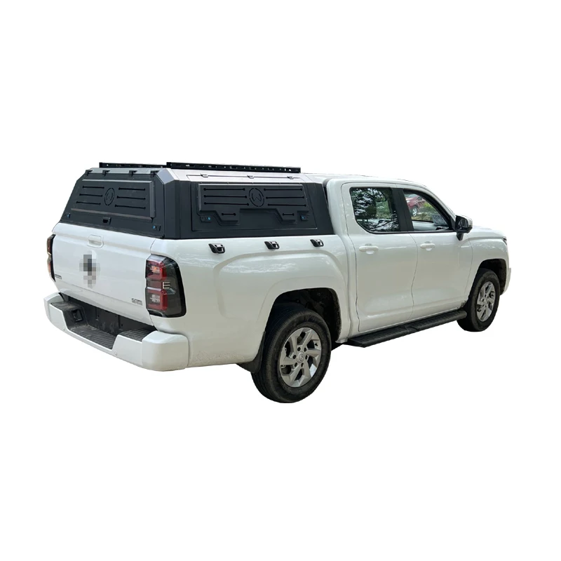 

Hot Sale Dual Cab Hardtop 4x4 Offroad Pick Up Pickup Truck Bed Canopy Topper With Window Use For Great Wall King Kong Poer