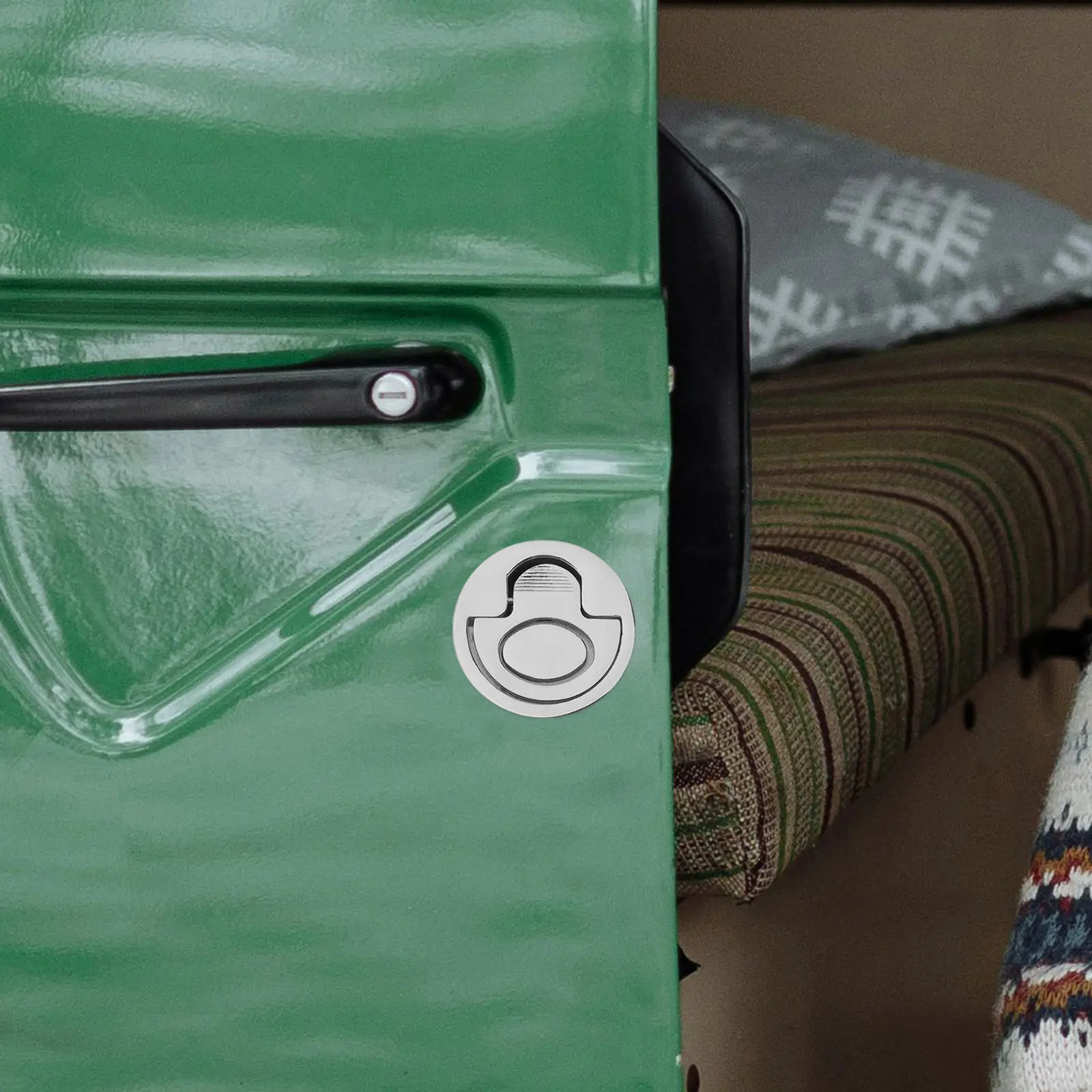 Heavy Duty Flush Pull Handle for Boat Hatches Marine Cabinets Rv Tool Boxes Deck Doors Recessed Floor Buckle Latch Hardware