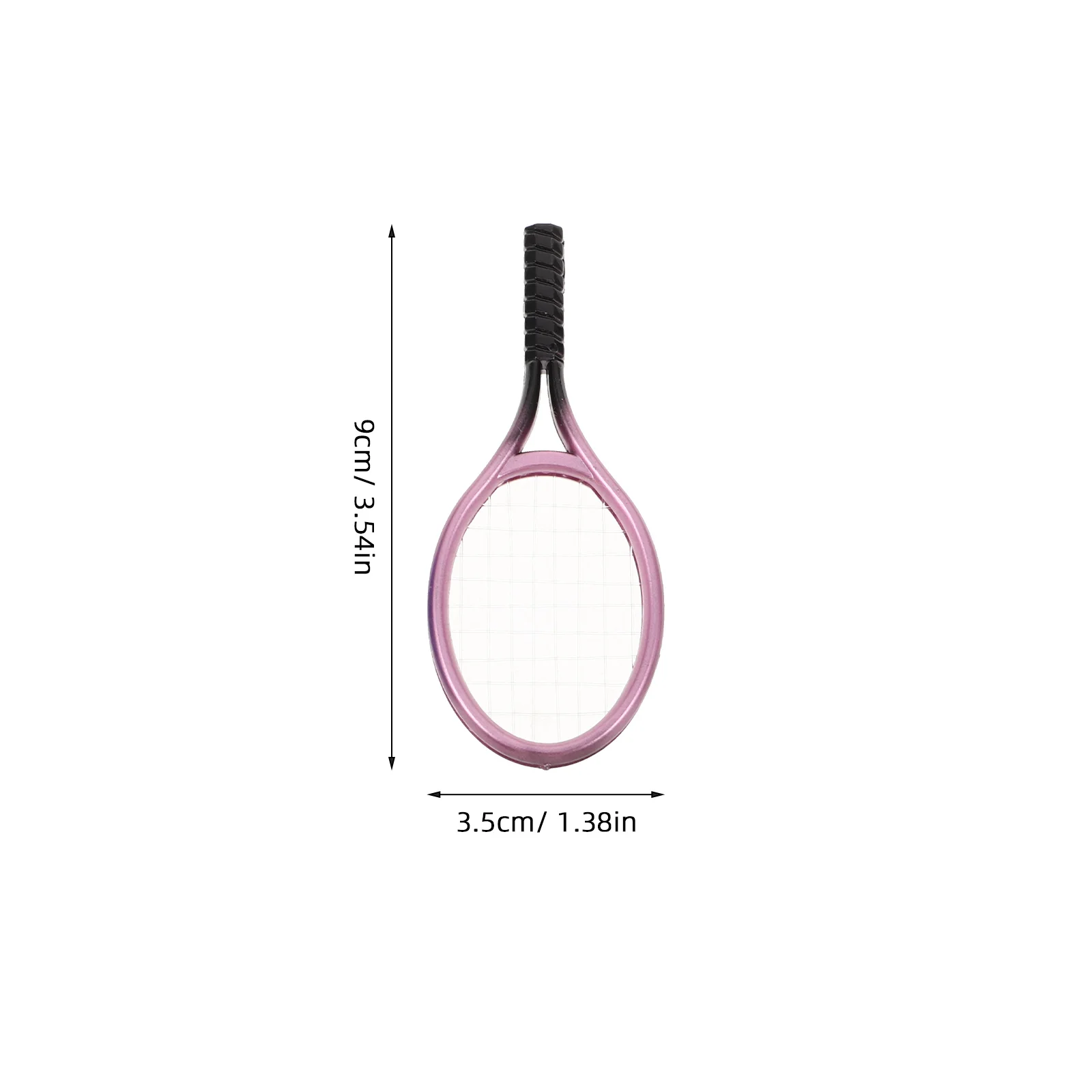 Мини-теннисный брелок, подвеска, спортивное украшение для сумок и ключей, уникальный подарок для энтузиастов и коллекционеров, универсальное использование, портативный