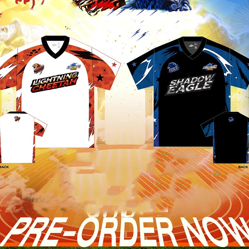 GMMTV Starlympics 2026 Jersey 3D Printed Sports Shirt Uniform Breathable Performance TShirt For Esports Fans Unisex Beach Tshirt
