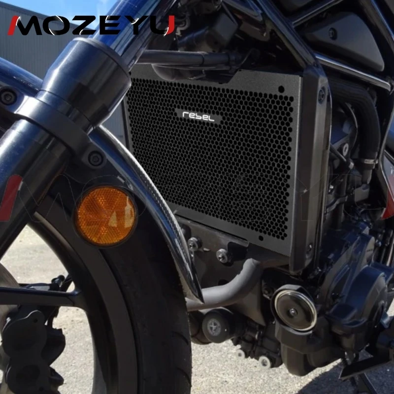 

2021-2026 For HONDA REBEL1100 CMX1100 CM1100 Rebel 1100 Motorcycle Accessories Aluminium Radiator Guard Grille Cover Protection