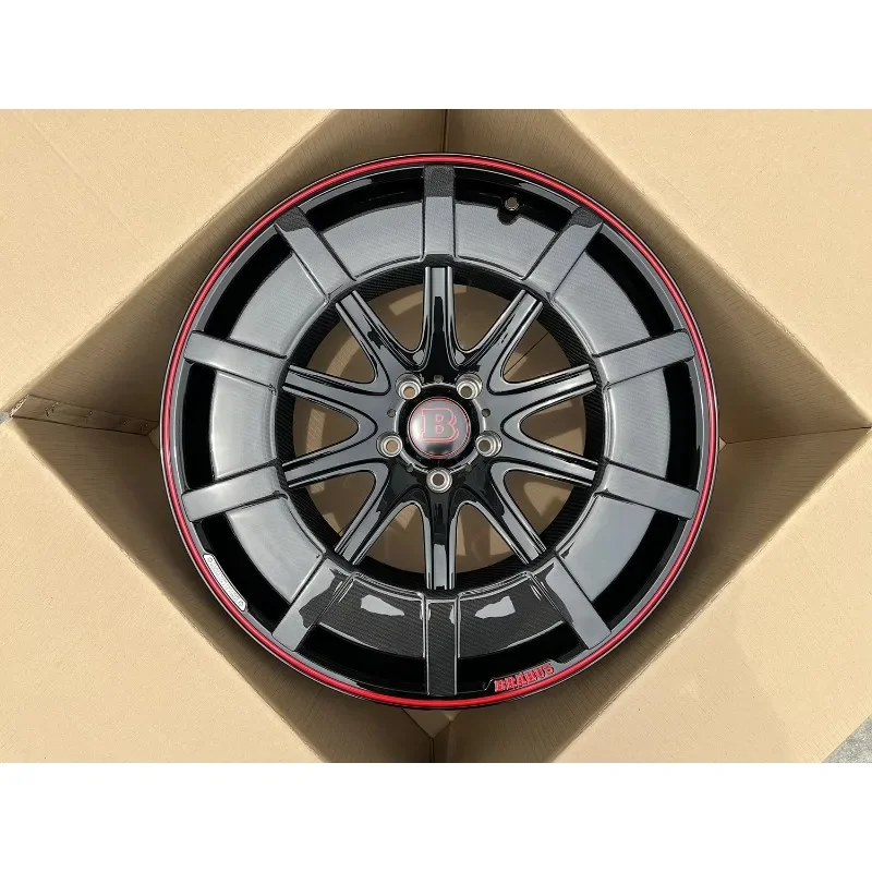 

Car Wheel 22 Inch Aluminum Wear-resistant Flow-formed Wheels Carbon Fiberl Rims Forge For W464 G900 B-Brabus