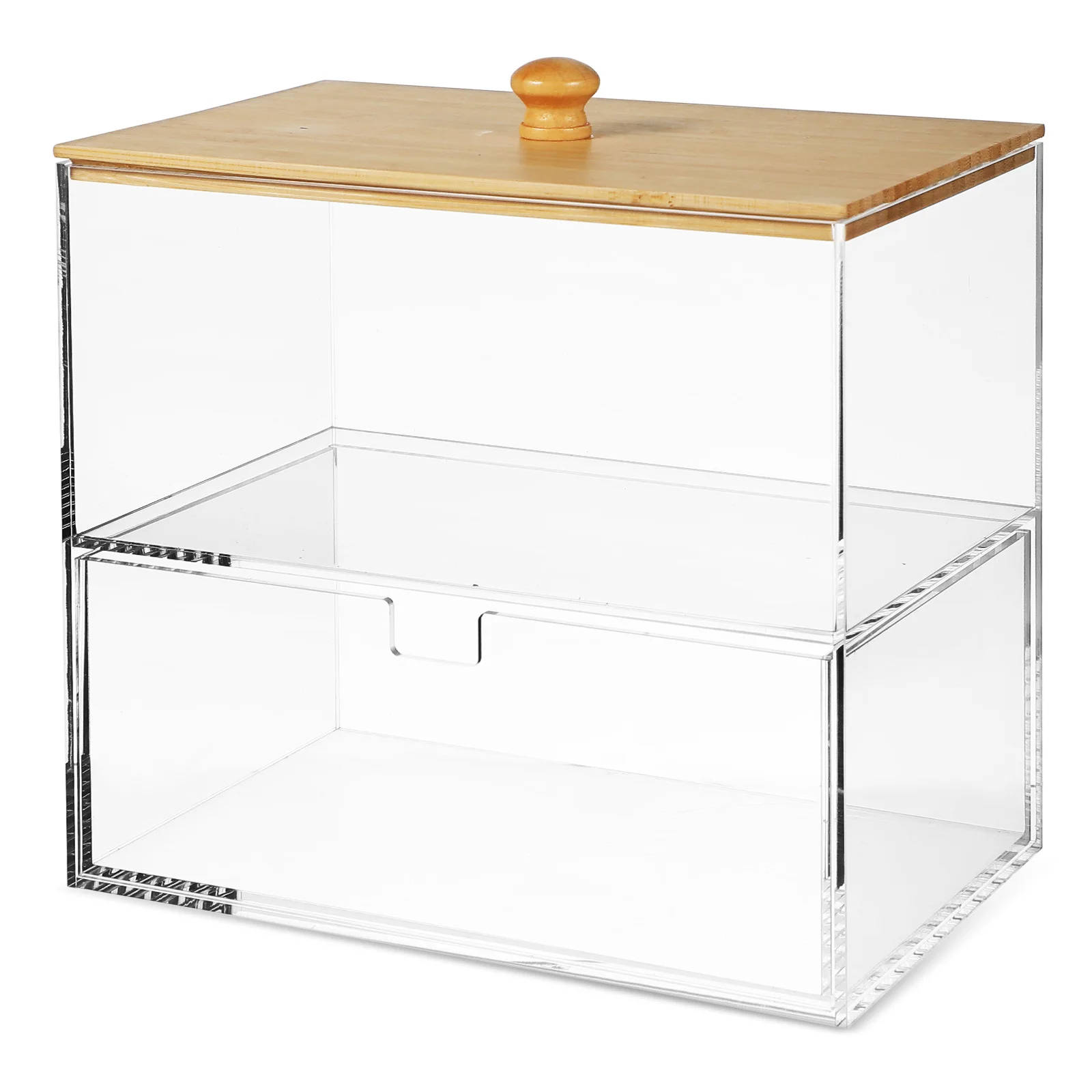 

Laundry Pod Organizer Clear Storage Box Double Layer Dryer Sheet Holder Laundry Room Storage Dispenser Dryer Sheet Holder