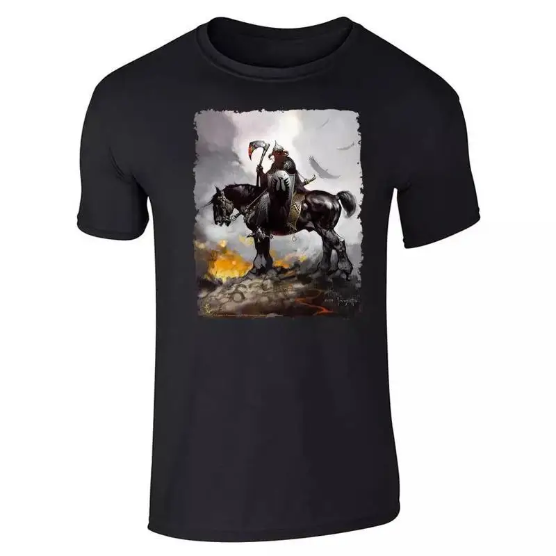 

Death Dealer By Frank Frazetta Art Horror T Shirt Full Size S 4Xl