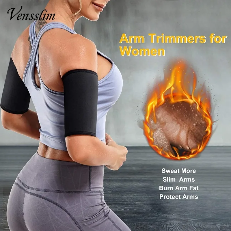 Arm Trimmers Sauna Sweat Band for Women Arms Slimmer Anti Cellulite Shapers Weight Loss Workout Body Shaper Thermal Girdle