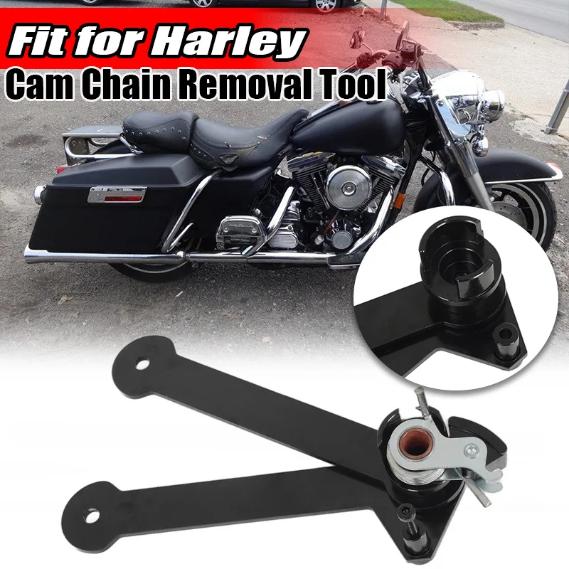 Rhyming Einstellen Vorne Hinten Cam Kette Removal Tool Set Fit Für Harley FLH FLST FXST FXD TC V-Twin 16-0188 Motorrad Zubehör
