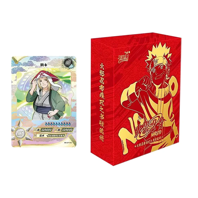 Carte da collezione Naruto KA YOU Tier 4 Wave 4 capitolo di formazione carte collezionabili per giochi da tavolo con personaggi Anime in stile caldo