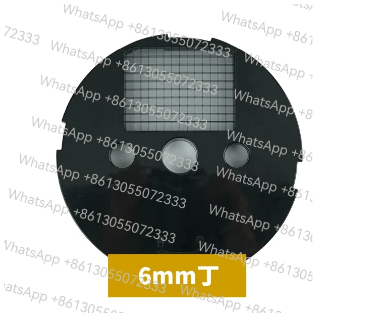Нож для нарезки кубиками 6 мм, для режущей головки K8600, аксессуары для ножа для нарезки кубиками, не может использоваться отдельно, детали для машин.