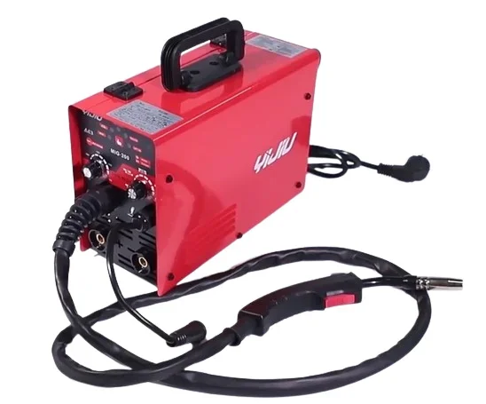 YIJIU MIG-120DG Gas/No Gas Cnc Digital MMA/TIG/MIG 3 In 1 Multi-Functional Arc Welder