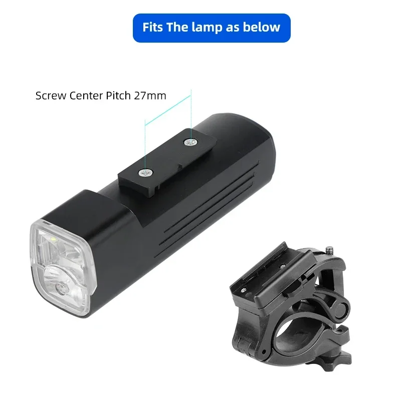 Soporte de luz delantera para Superfire BL12, soporte para Faro de bicicleta de montaña y carretera, compatible con interfaz Gopro, piezas de