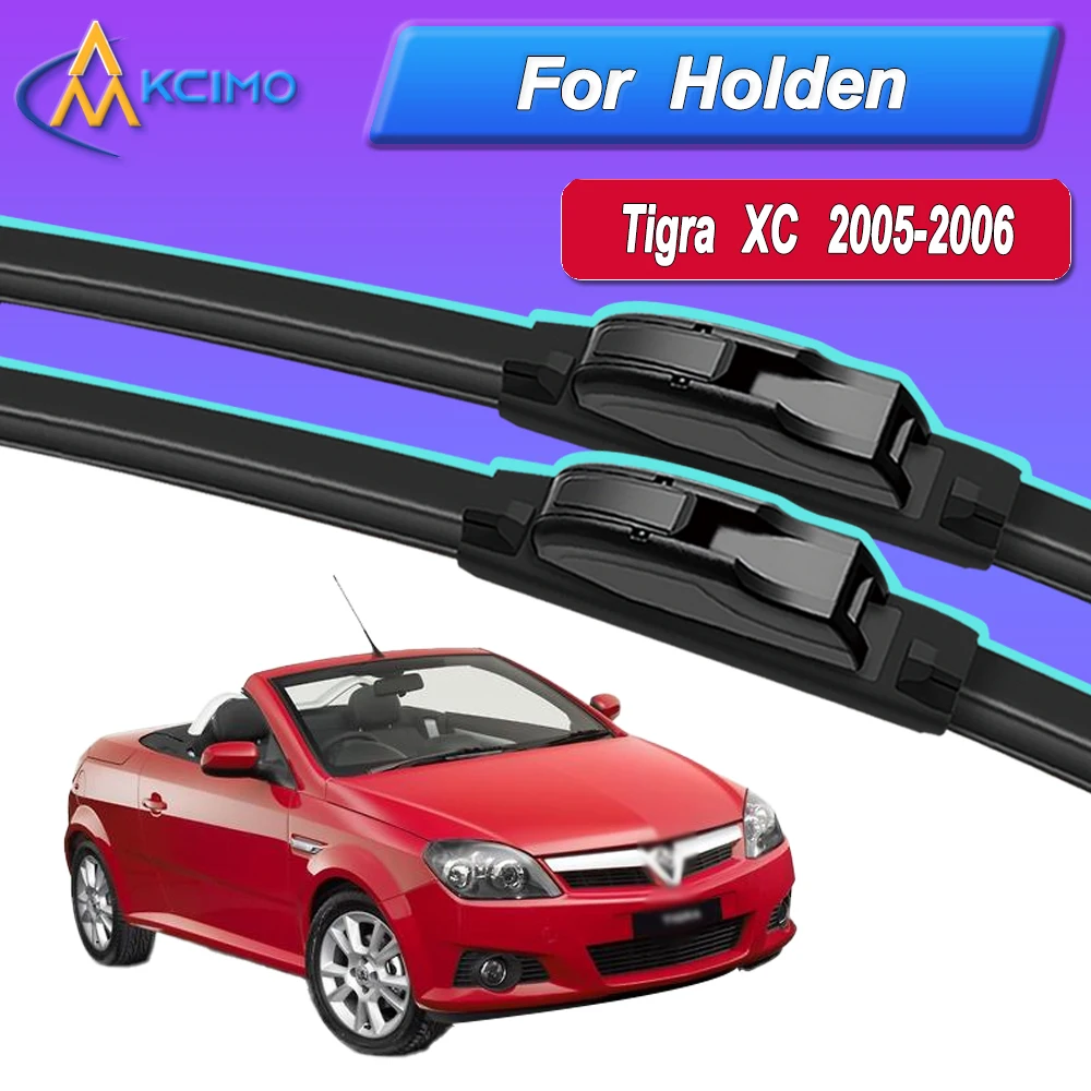 

Силиконовые щетки стеклоочистителя автомобиля для Holden Tigra XC 2005-2006 — всепогодные бесшумные щетки стеклоочистителя, быстроразъемный зажим