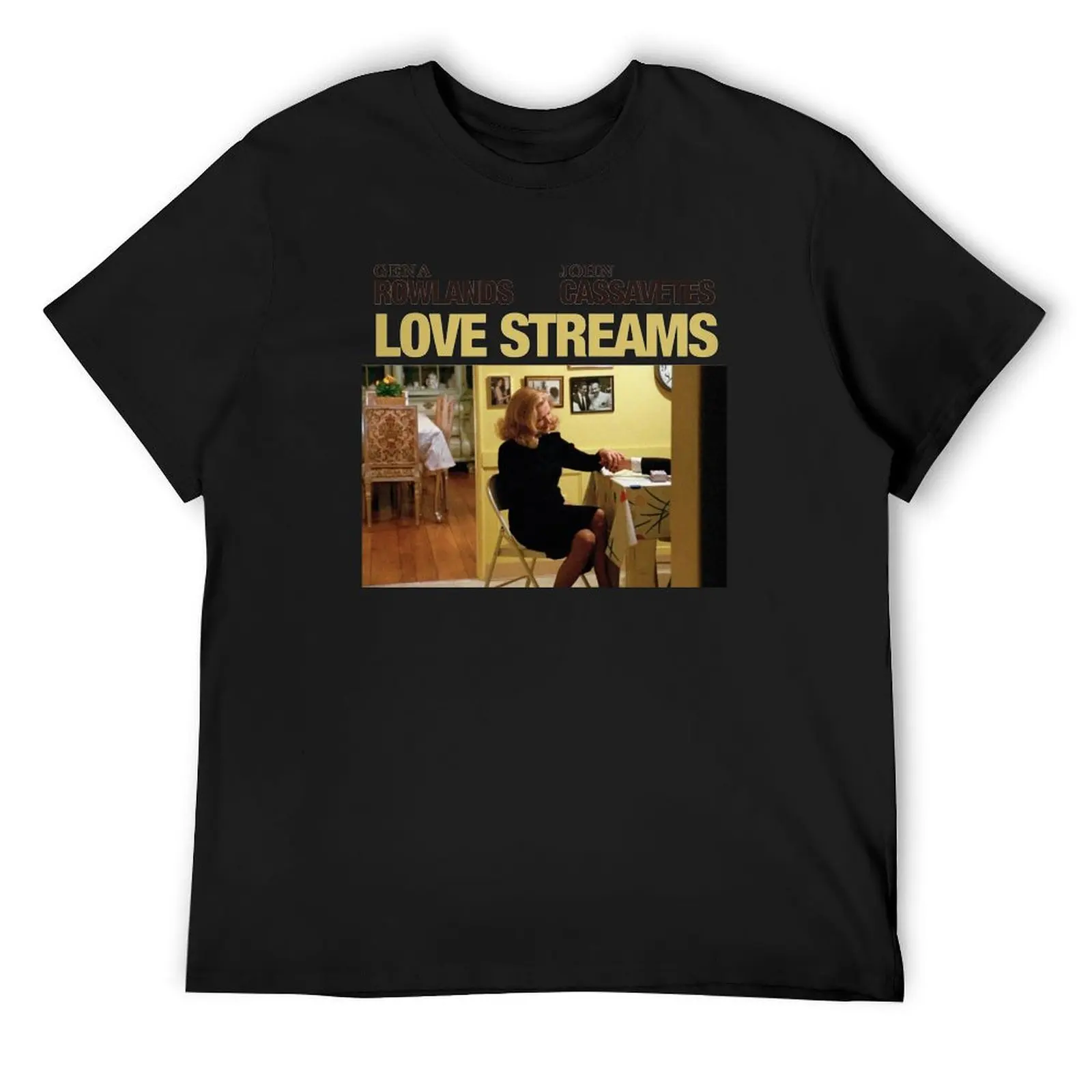 Love Streams T-Shirt hippie clothes animal prinfor boys oversized t shirt mens shirts graphic tee