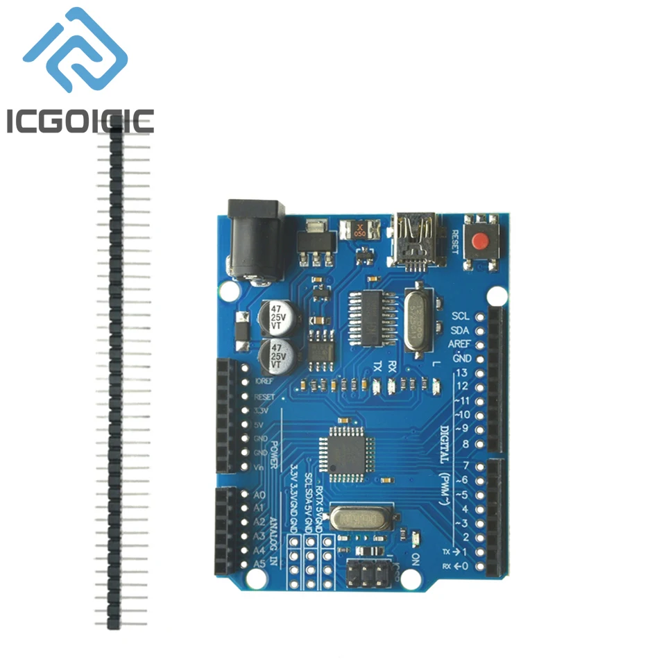 R3 Development Board WeMos WiFi R3 ATMEGA328P/PB Chip CH340G For UNO R3  Arduino Development Board WeMos ESP8266