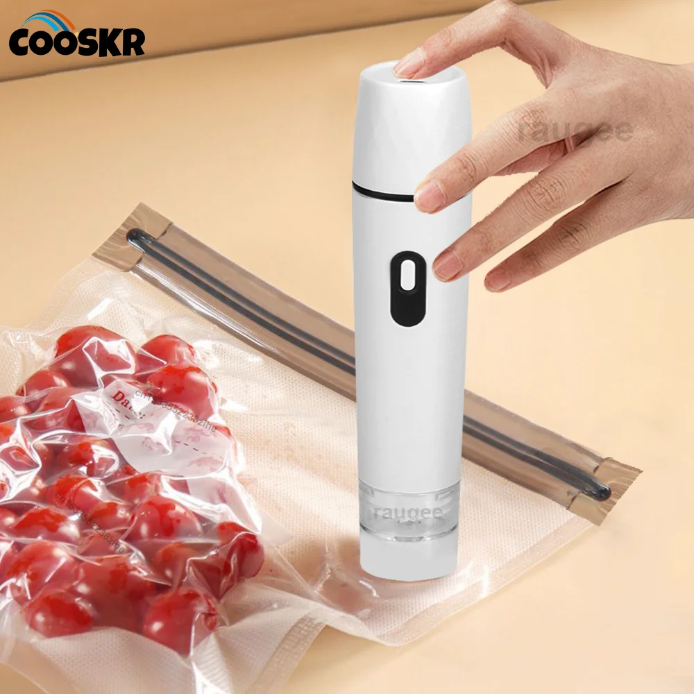 

Электрический вакуумный насос для запайки, перезаряжаемый ручной вакуумный упаковщик, воздушный насос, вакуумные пакеты для хранения пищевых продуктов, автоматическая упаковочная машина