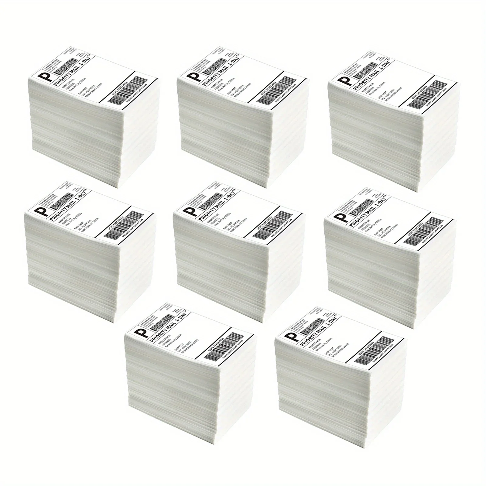 4*4/4*6 Sheets Adhesive Shipping Label Thermal Label Thermal Transfer Label Sticker Small Ticket Paper For Printer