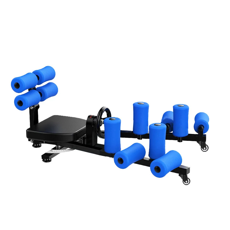 تصميم جديد لمدرب الحصان بكلمة واحدة، تمارين اليوغا والمرونة، آلة تقسيم وتمتد نقالة المنشعب المتقاطعة