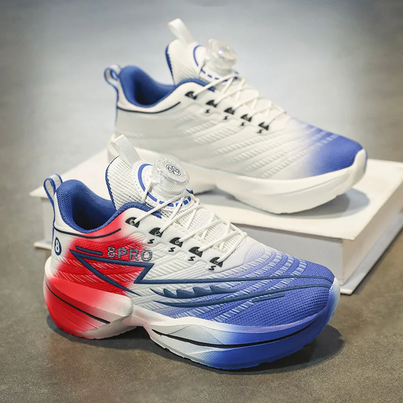 

Новые дышащие детские спортивные кроссовки 2025 года: гибкие, легкие, для бега, с сбалансированной поддержкой, классические, модные, повседневные.