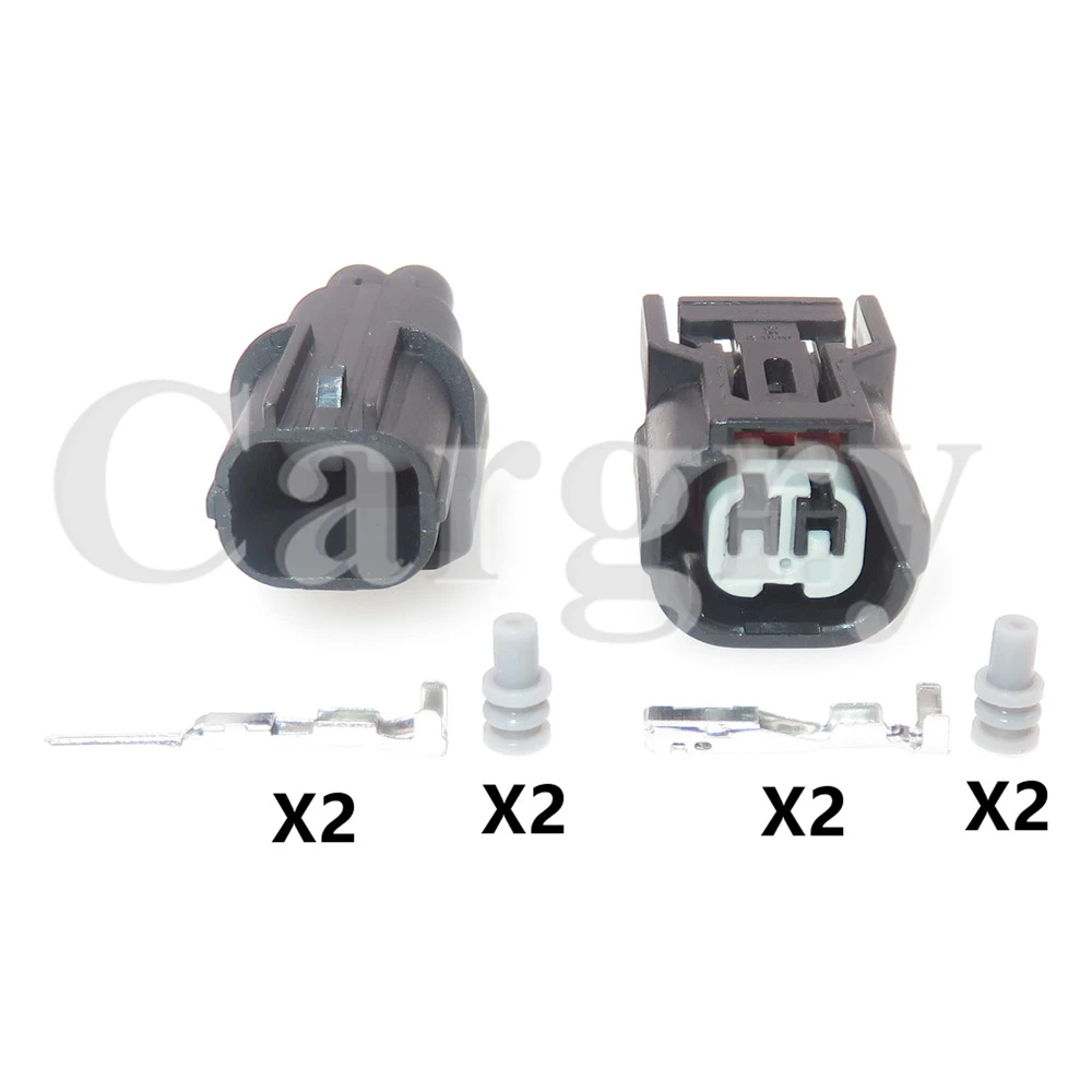 1 Set 2P AC Assembly Automobile Pressure Sensor Plug 6188-0589 6189-0890 Car Turn Signal Headlight Electric Wire Socket