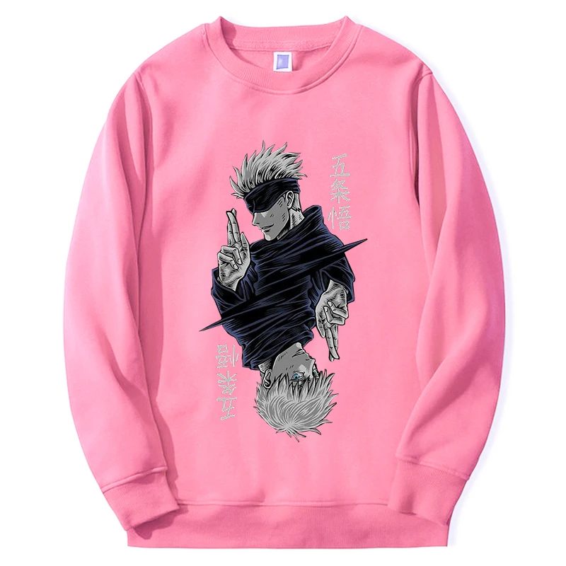 Jujutsu Kaisen Sweatshirts Anime Gojo Satoru Anime Men Women Graphic Hoodie Pullovers 2024 New Fashion Oversize Sudaderas Hombre