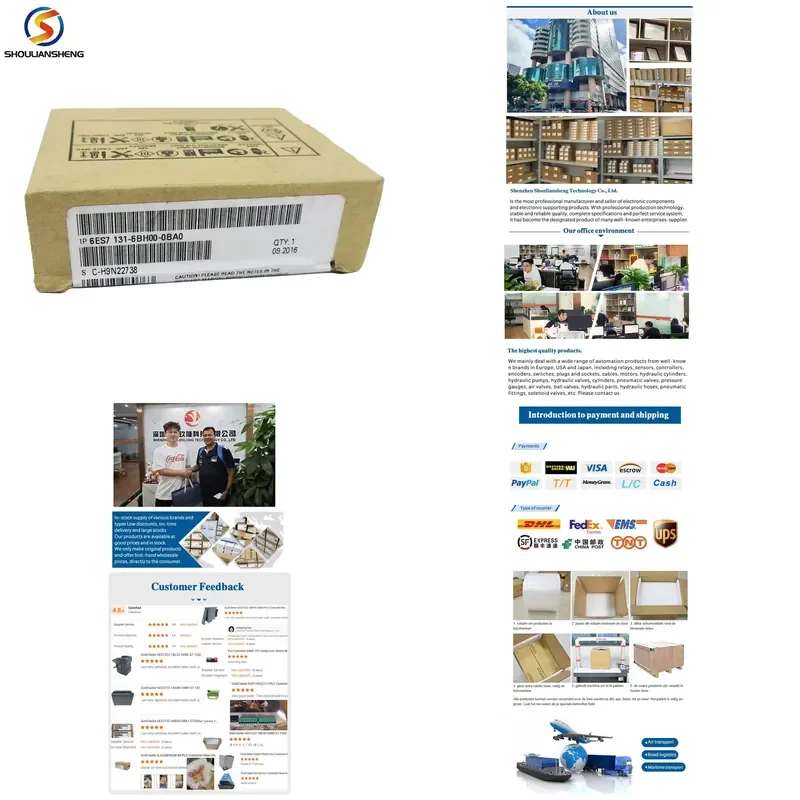Plc Programming Controller 6ES71316BH000BA0 ET200SP Plc Pac and Dedicated Controllers New Original Stock in Stock PLC Module