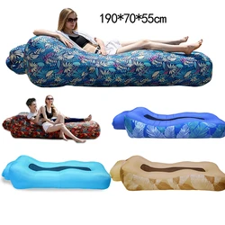 Outdoor Multi-style Inflatable Sofa Amphibious Camping Beach Single Portable Air Cushion Layable Sitting Inflatable Cushion